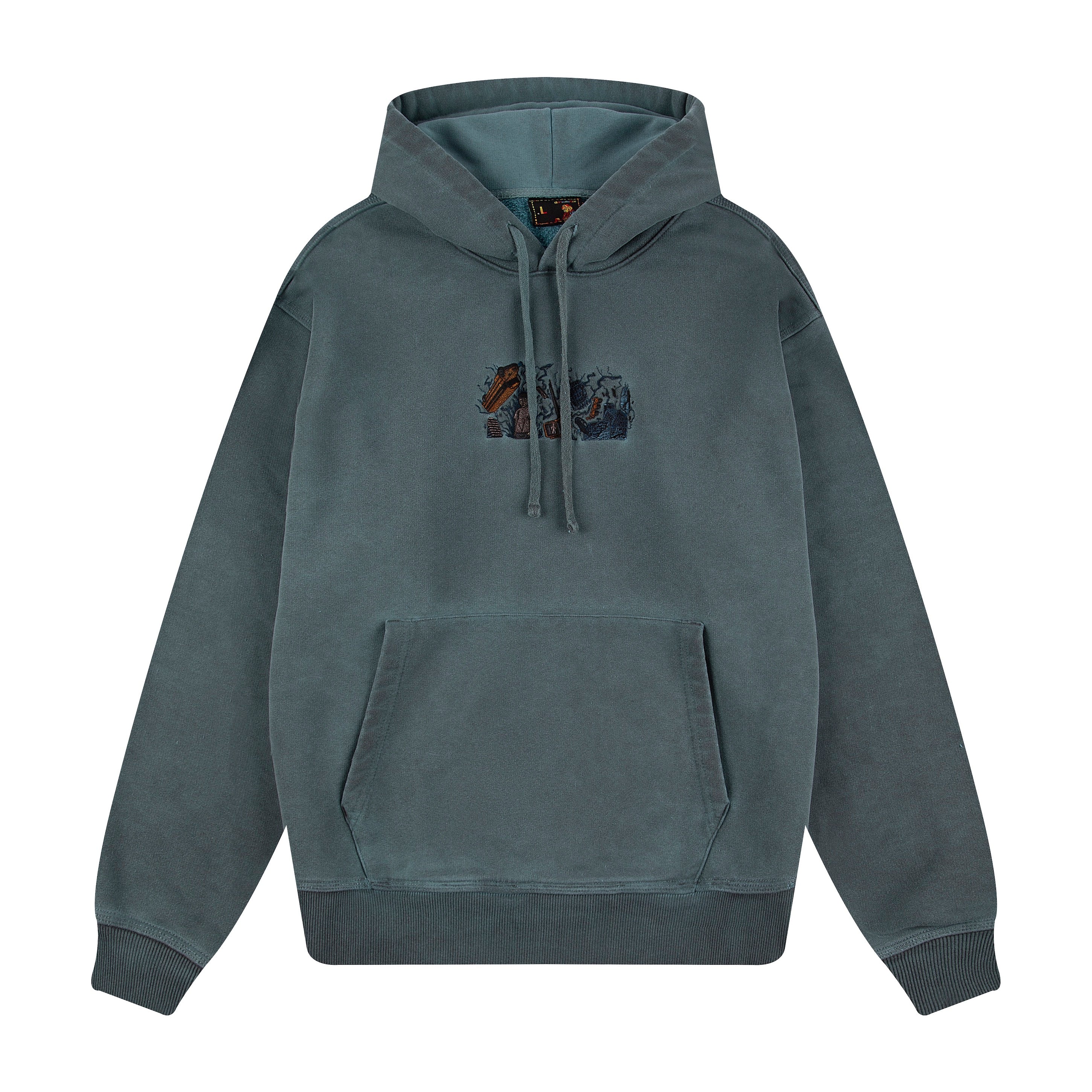 "super kid" Hoodie blue