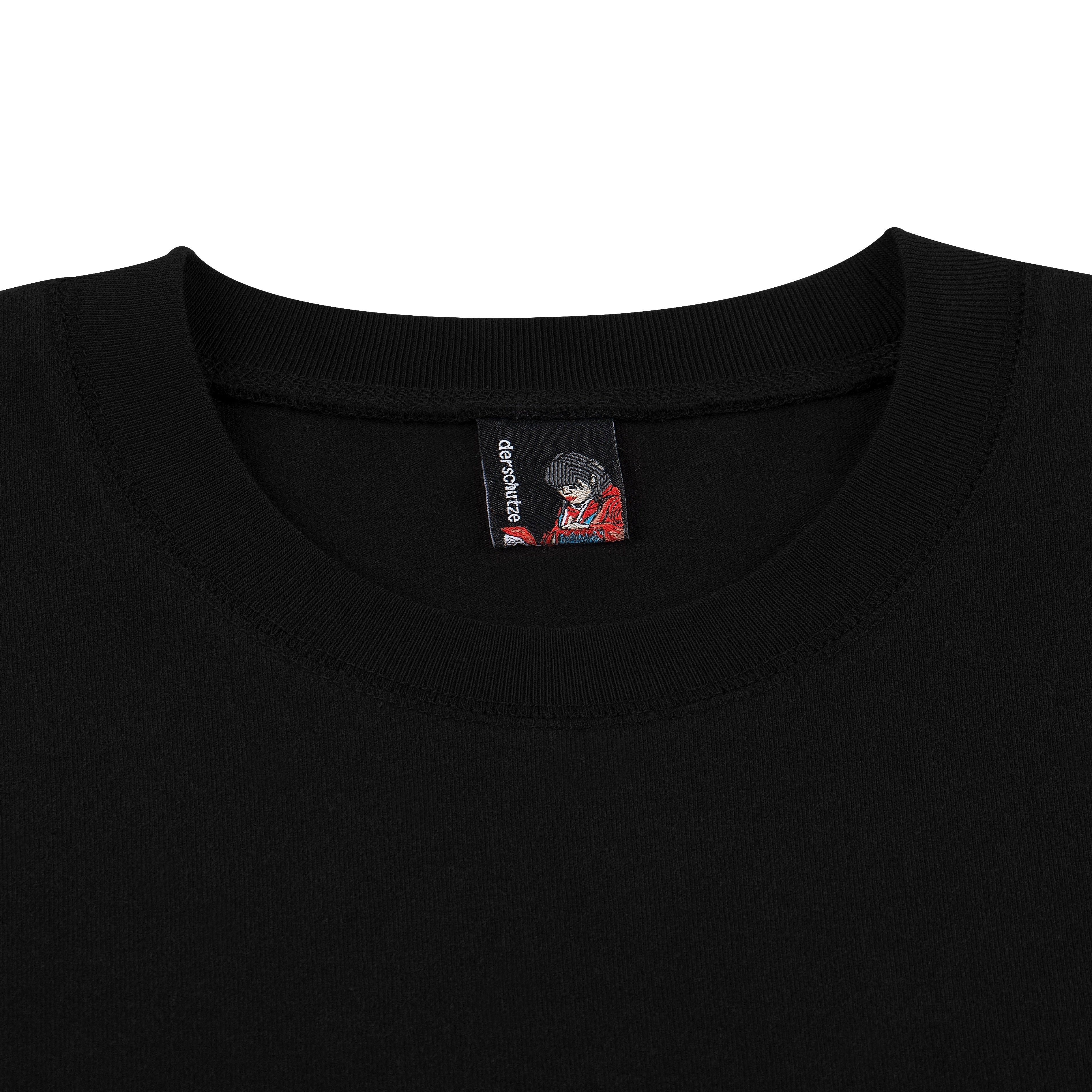 "koi fish" Long-sleeve black