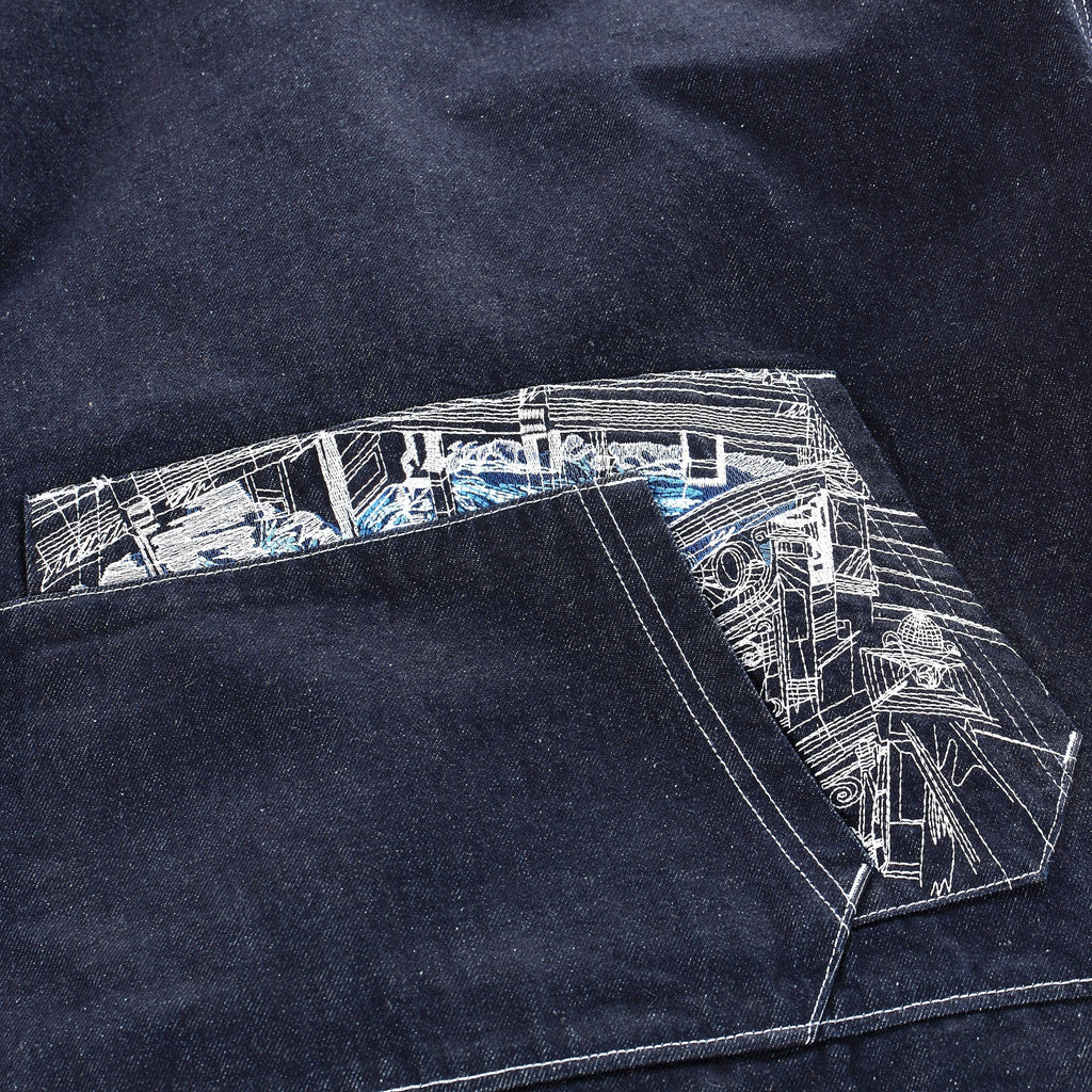 "titanic" Hoodie denim