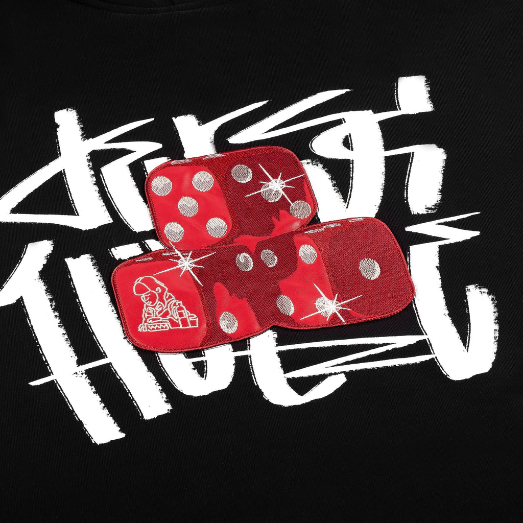 "dice" Hoodie black