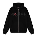 "dice" Zip Up black