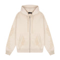"western" Zip Up beige