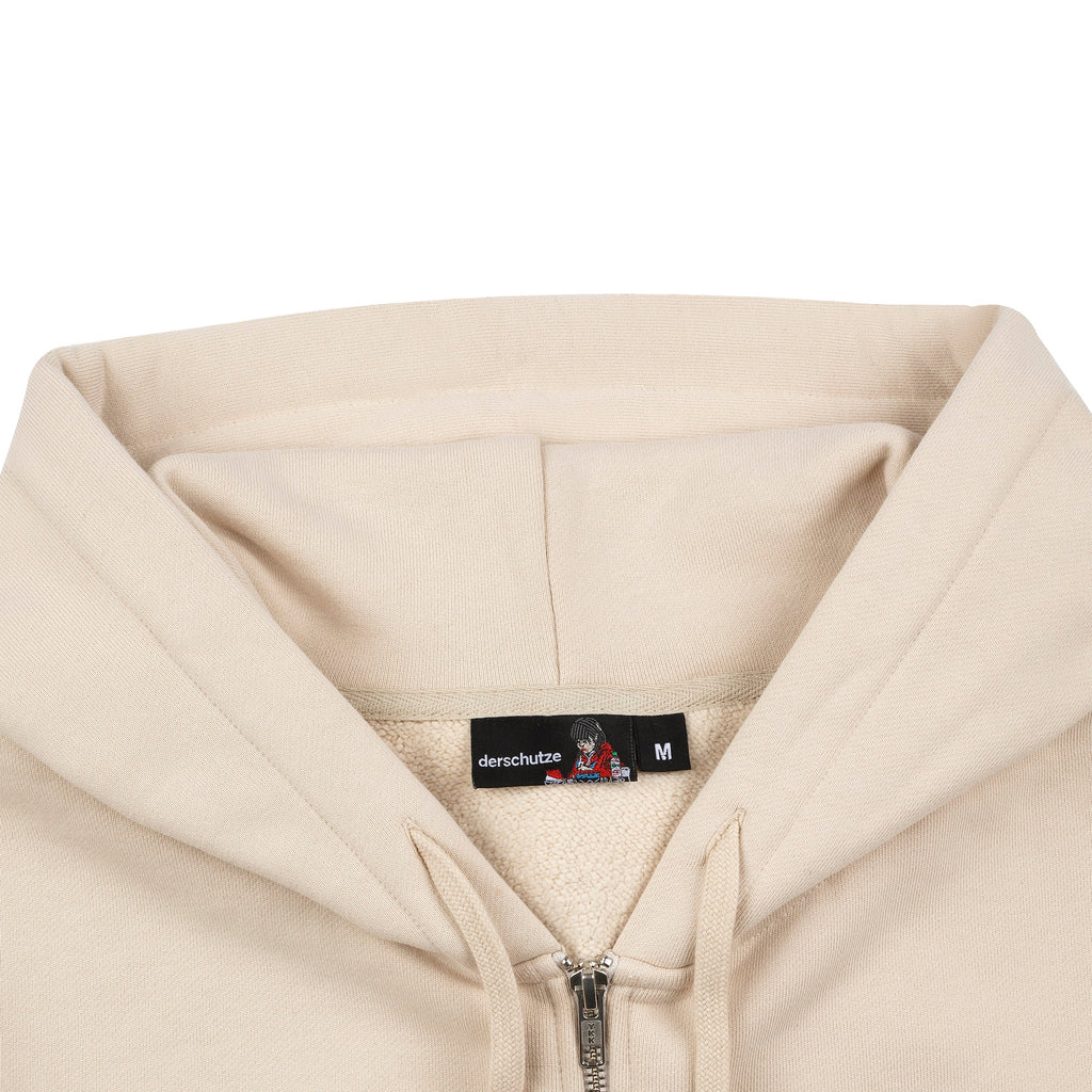 "western" Zip Up beige