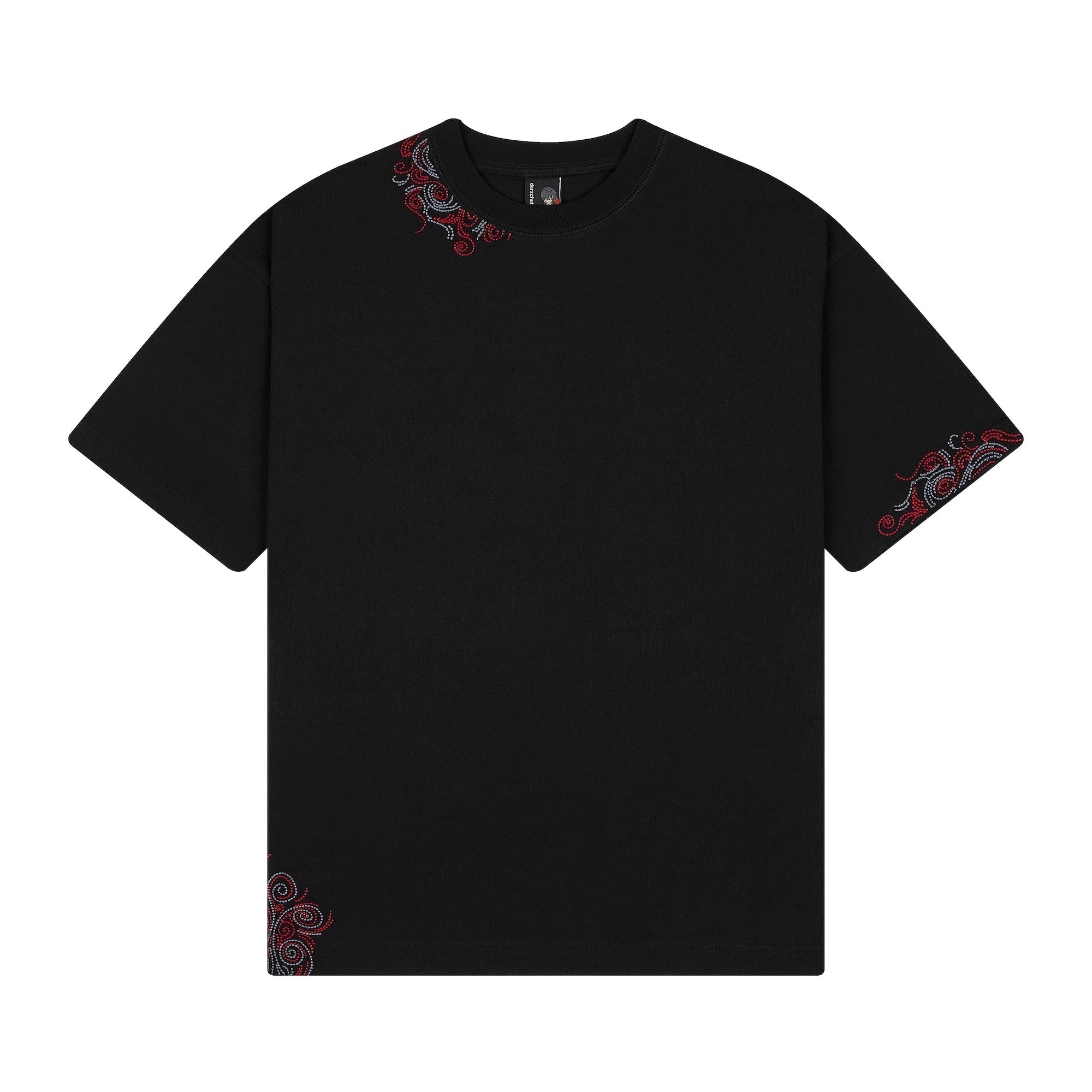 "mosaic" T Shirt black 01