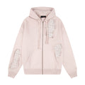 "lotus" Zip Up pink