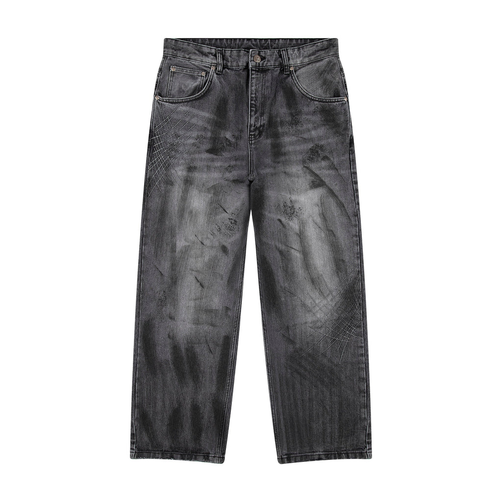 "sashiko v2" denim grey