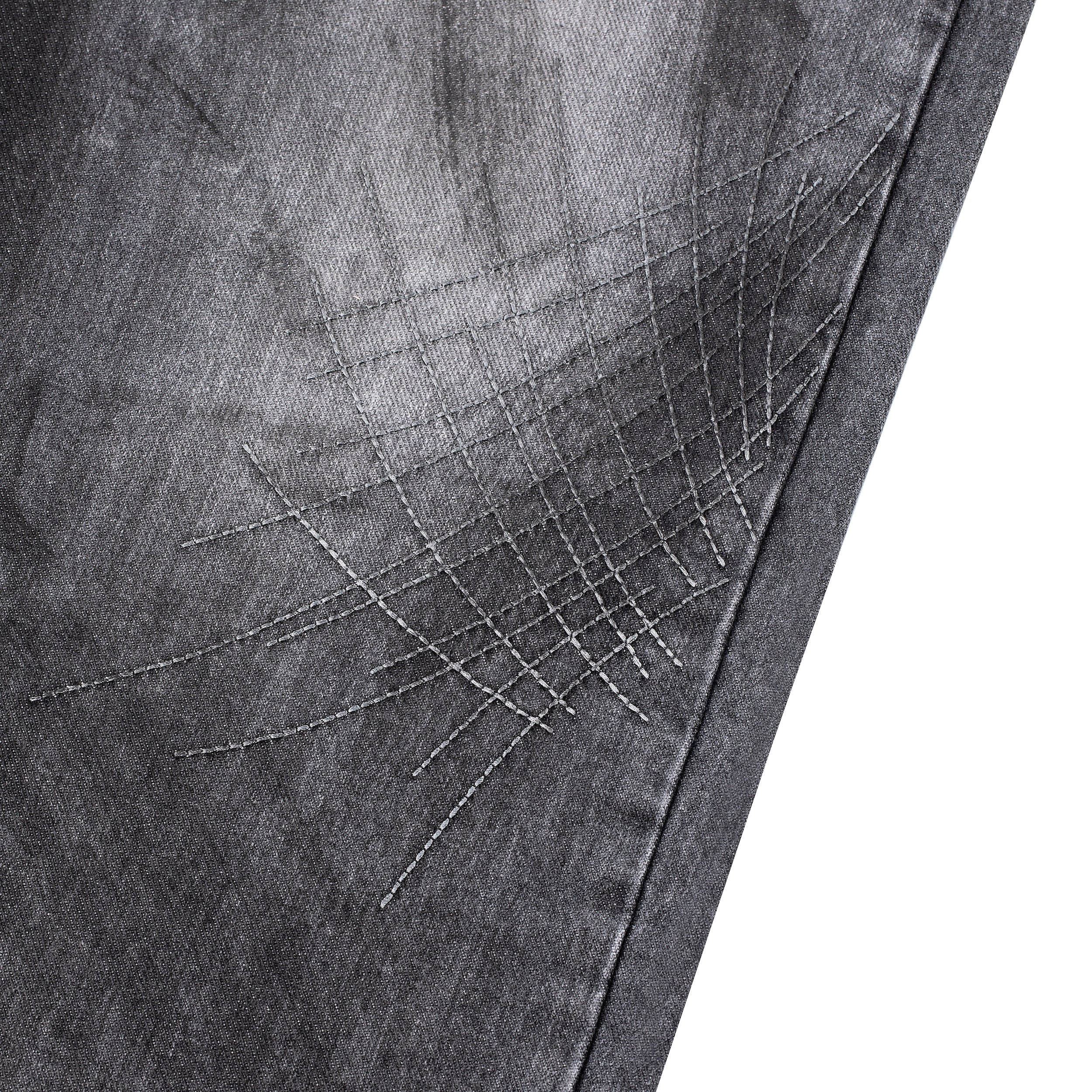 "sashiko v2" denim grey