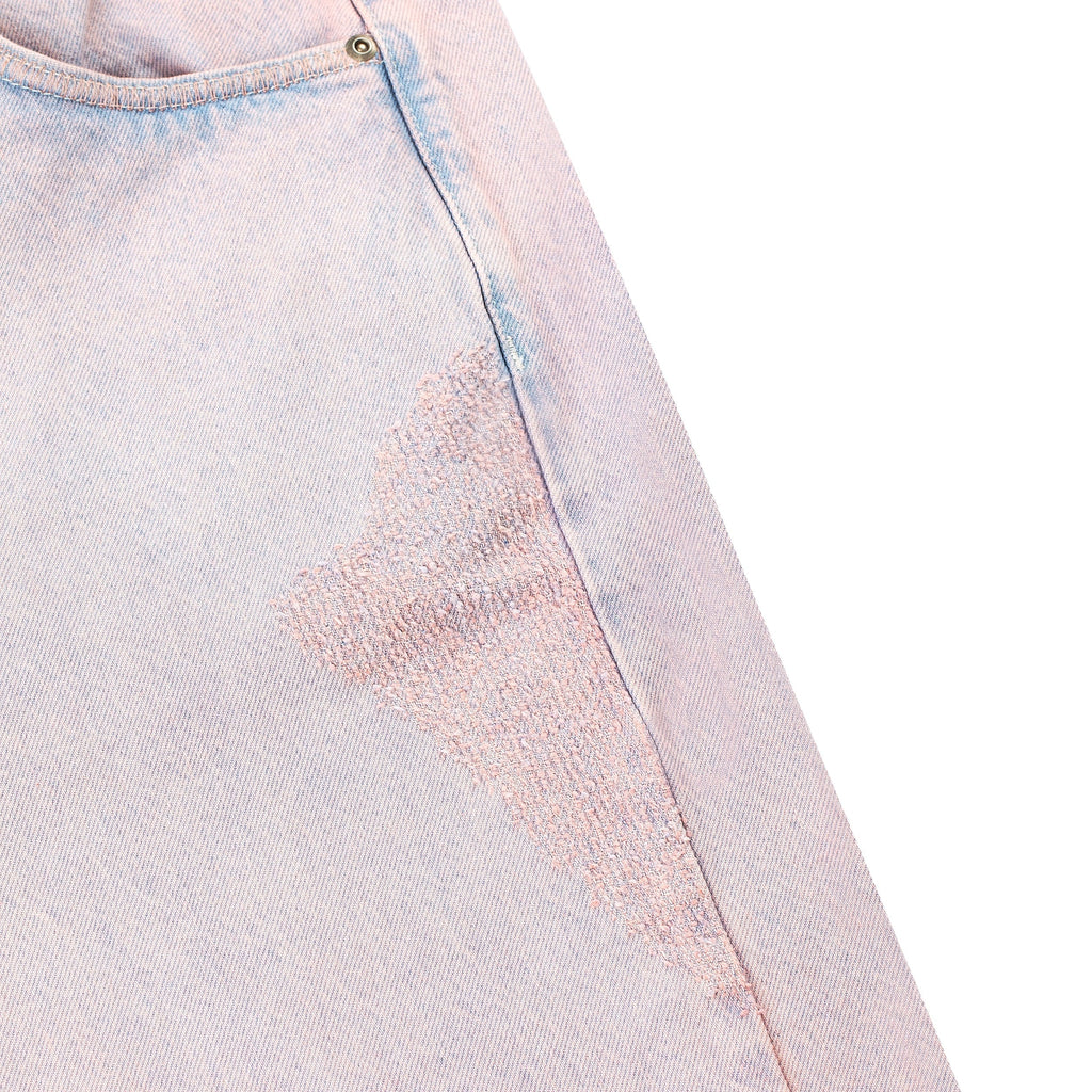 "lotus" Jorts faded rose