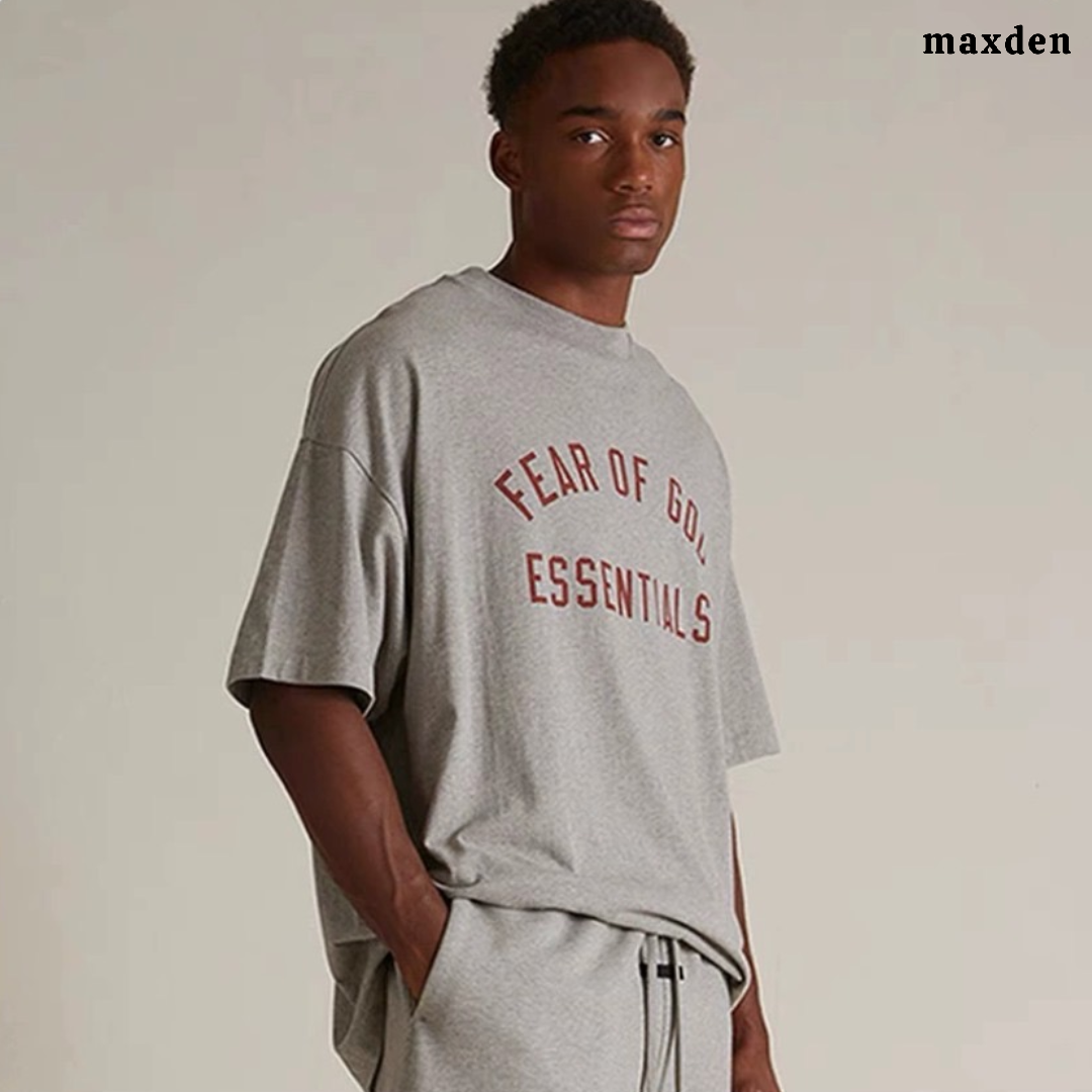 ESSENTIALS Jersey Crewneck T-Shirt