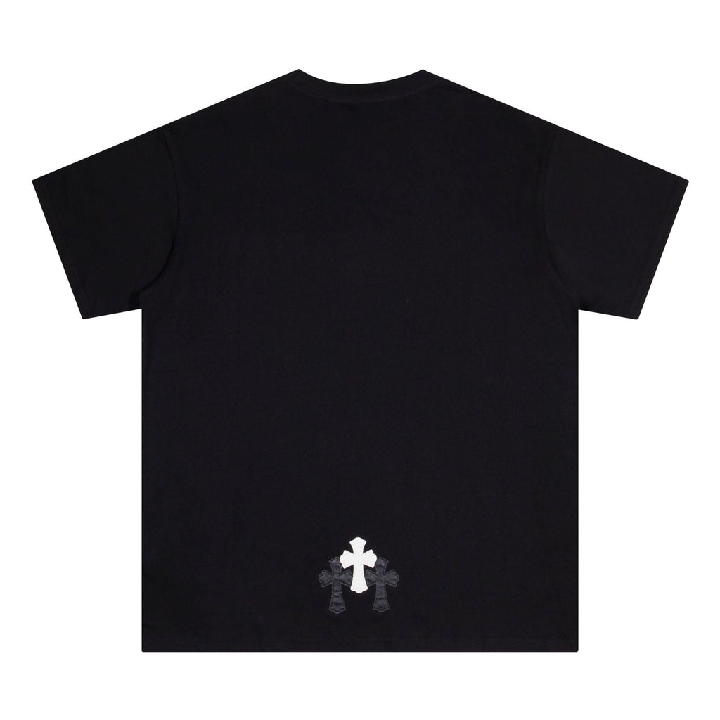 CHH Chrome Heart T Shirts Croix Printed Short Sleeve T-Shirt Loose