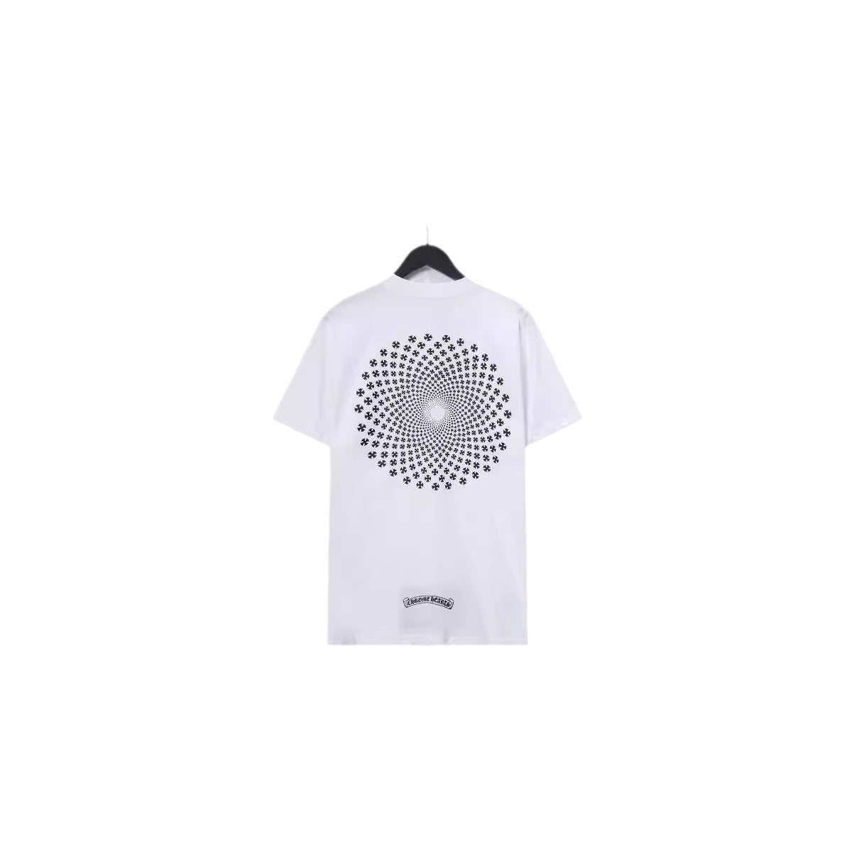 CHH Chrome Heart T Shirts Scroll Heart Gypsy Printed Crew Neck Short Sleeve T-Shirt